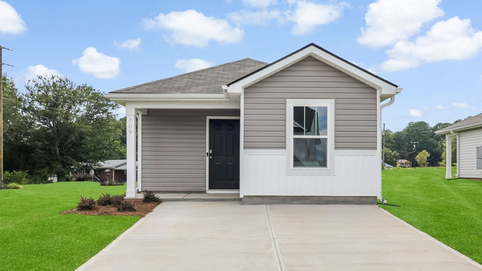 Front entrance of home.