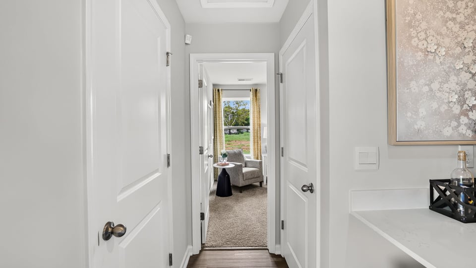 Hallway to bedroom.