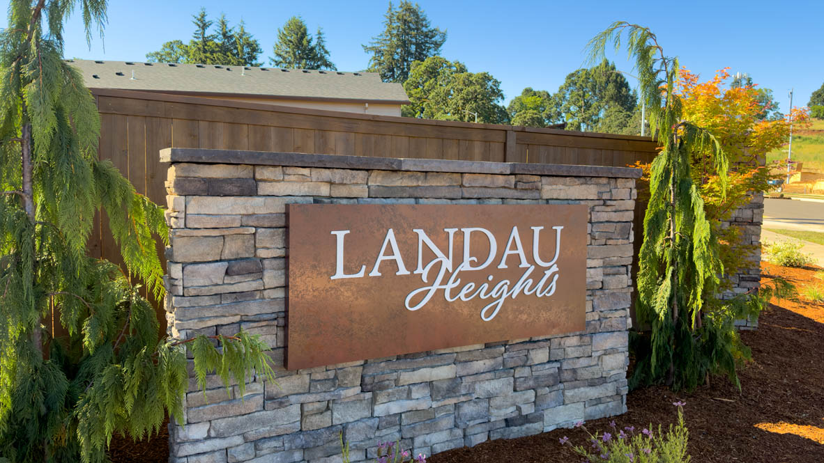 Landau Heights Monument Sign