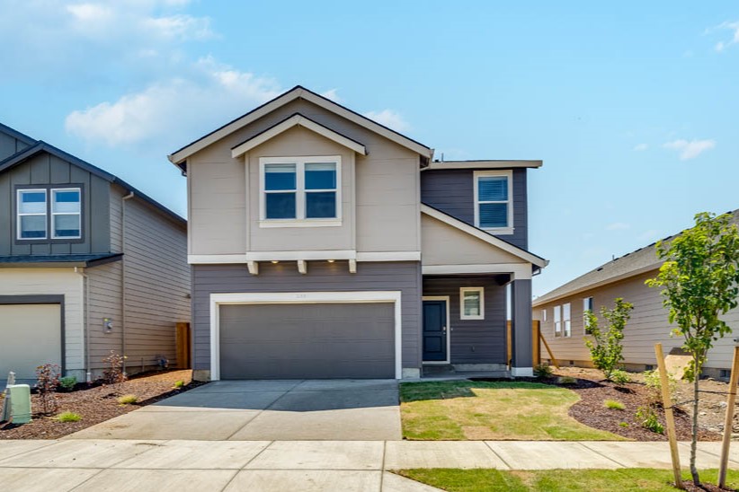 Floor Plan in Telford Estates Gresham, OR D.R. Horton