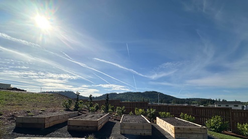 Terrace at Pleasant Valley Community garden