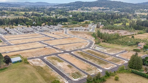 Terrace at Pleasant Valley Community Drone Photo