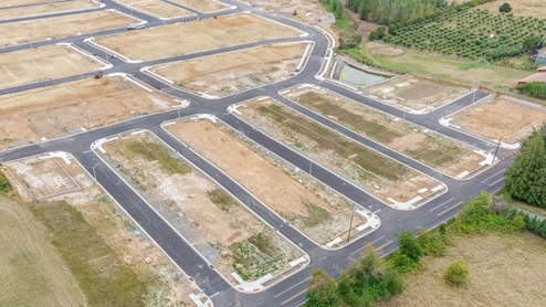 Terrace at Pleasant Valley Community Drone Photo