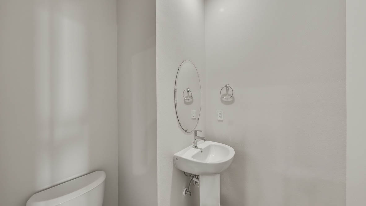 Main floor powder bathroom