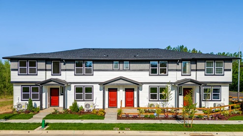 Terrace at Pleasant Valley Model Exterior Forest MA25 and Woodbridge MA10
