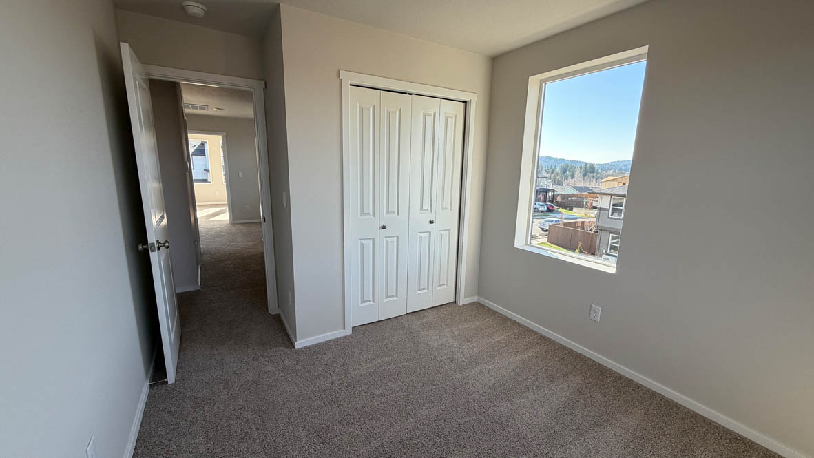 Terrace at Pleasant Valley bedroom with carpet and closet