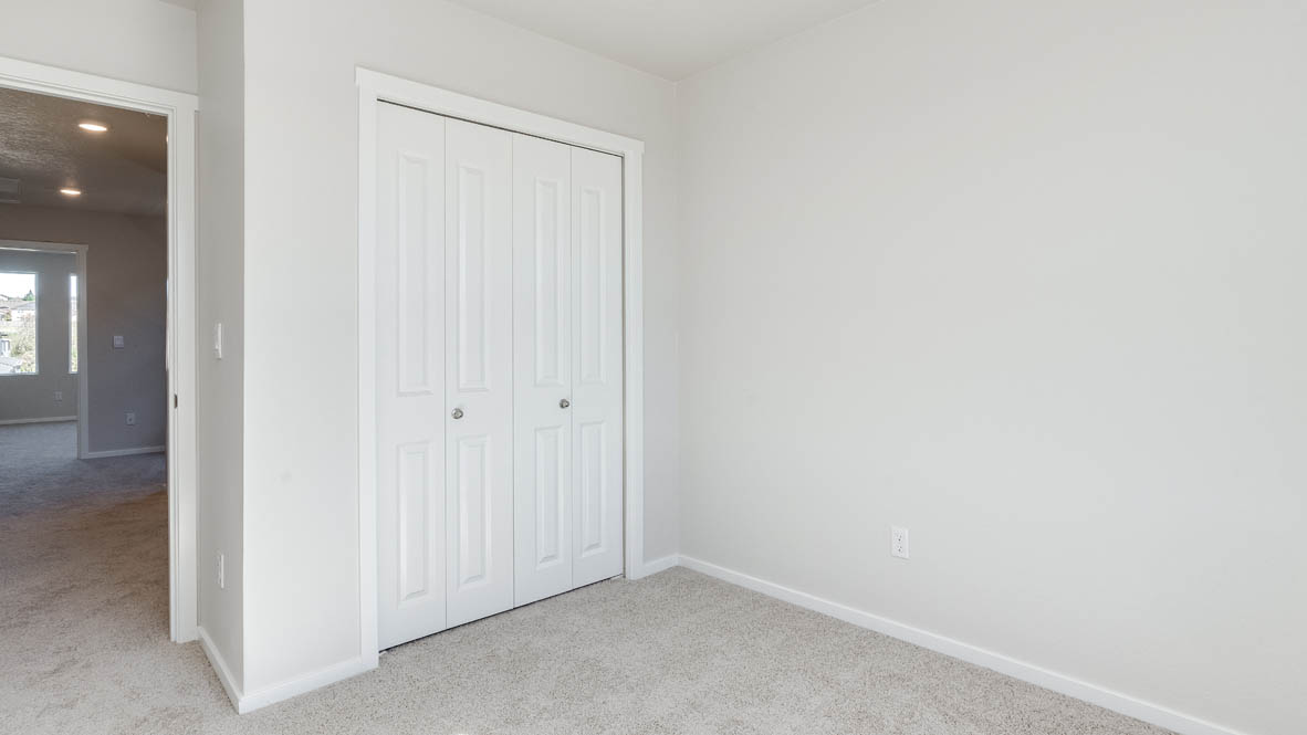 Terrace at Pleasant Valley bedroom with carpet and closet