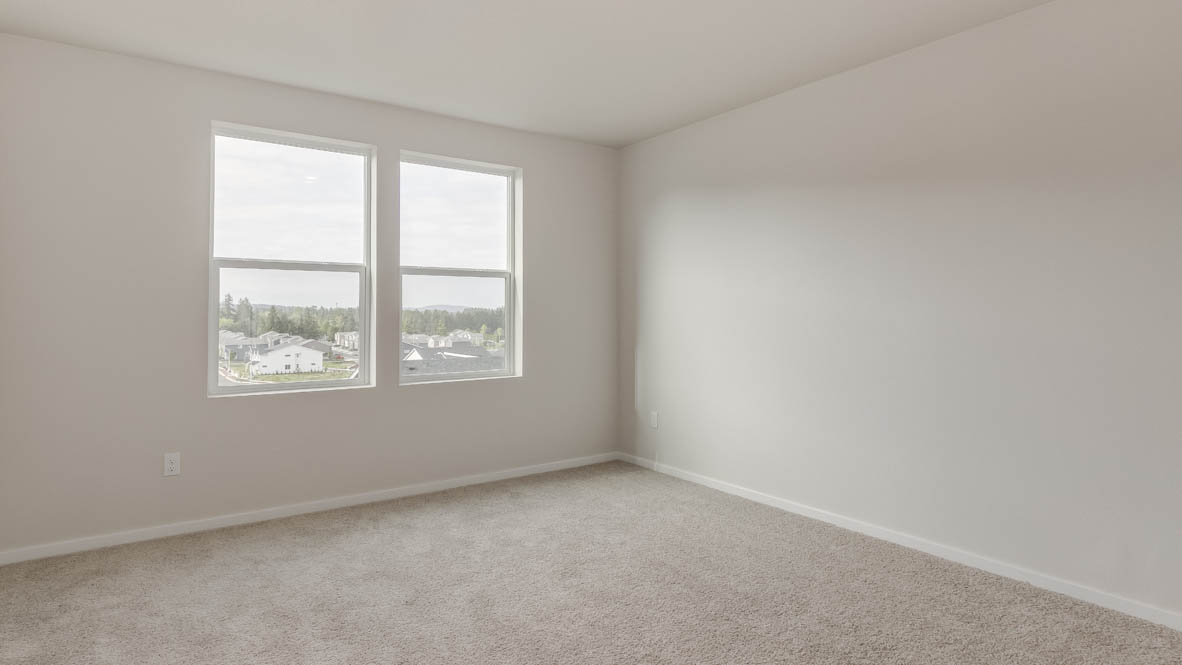 Terrace at Pleasant Valley bedroom with windows and white walls and carpeting