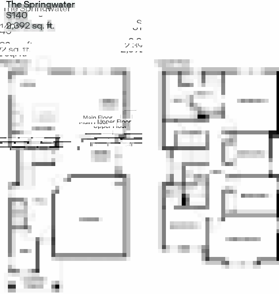 Butler Creek Crossing S140 Floor Plan