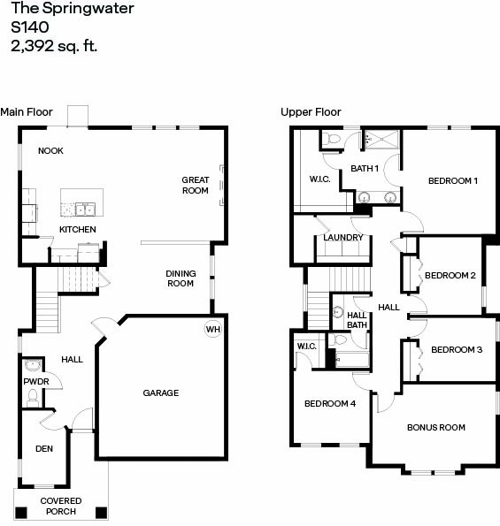 Butler Creek Crossing S140 Floor Plan