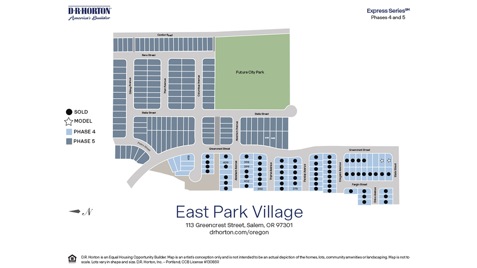 Static Lot Map