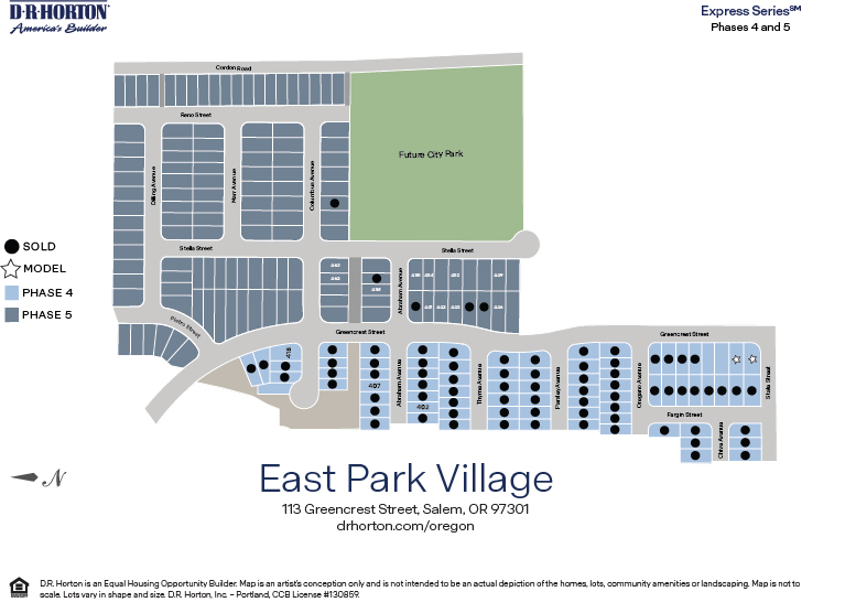 Static Lot Map