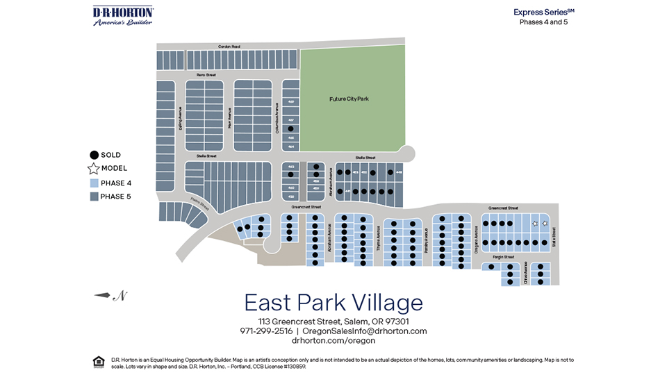 Static Lot Map