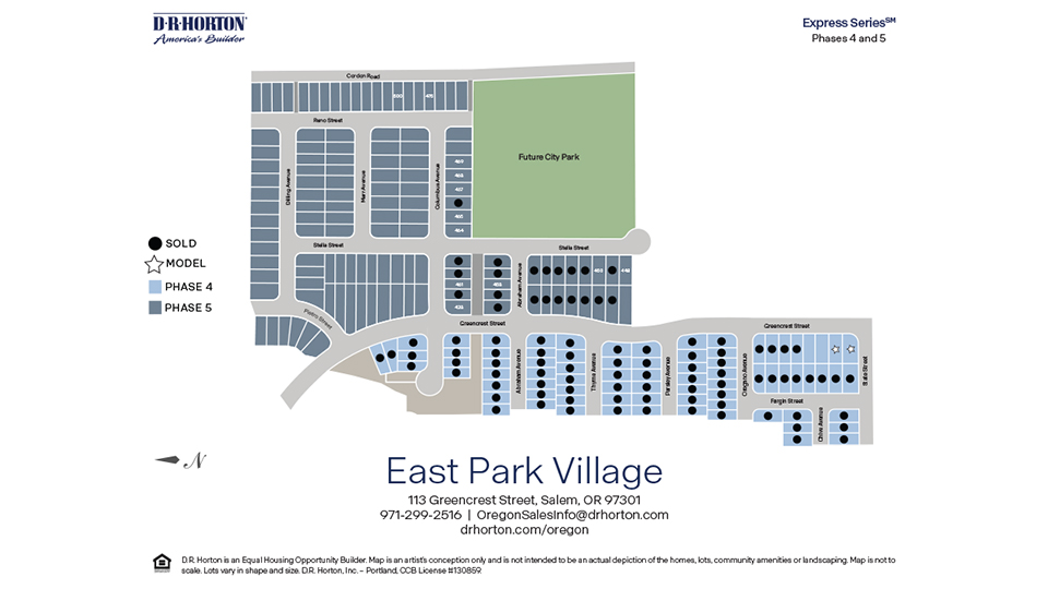 Static Lot Map