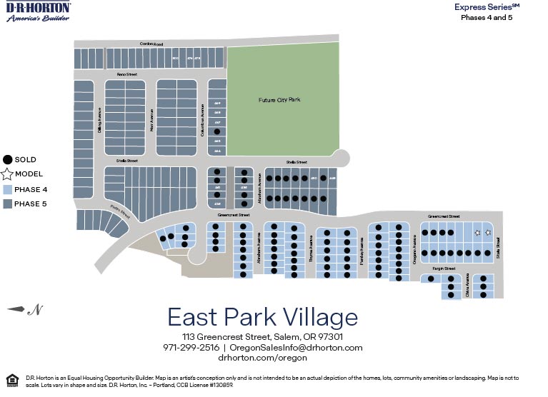 Static Lot Map