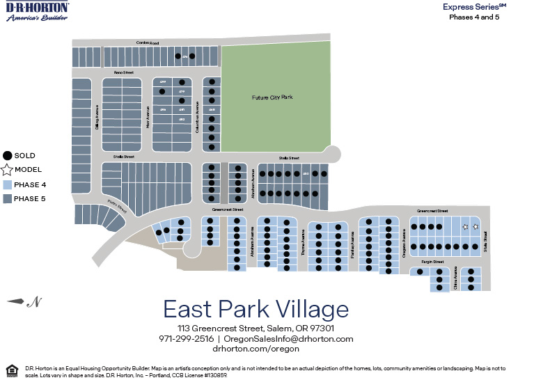 Static Lot Map