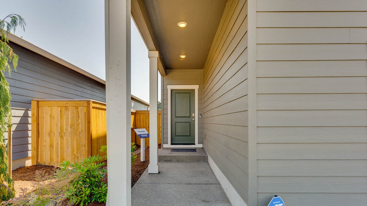 East Park Village exterior of entry door