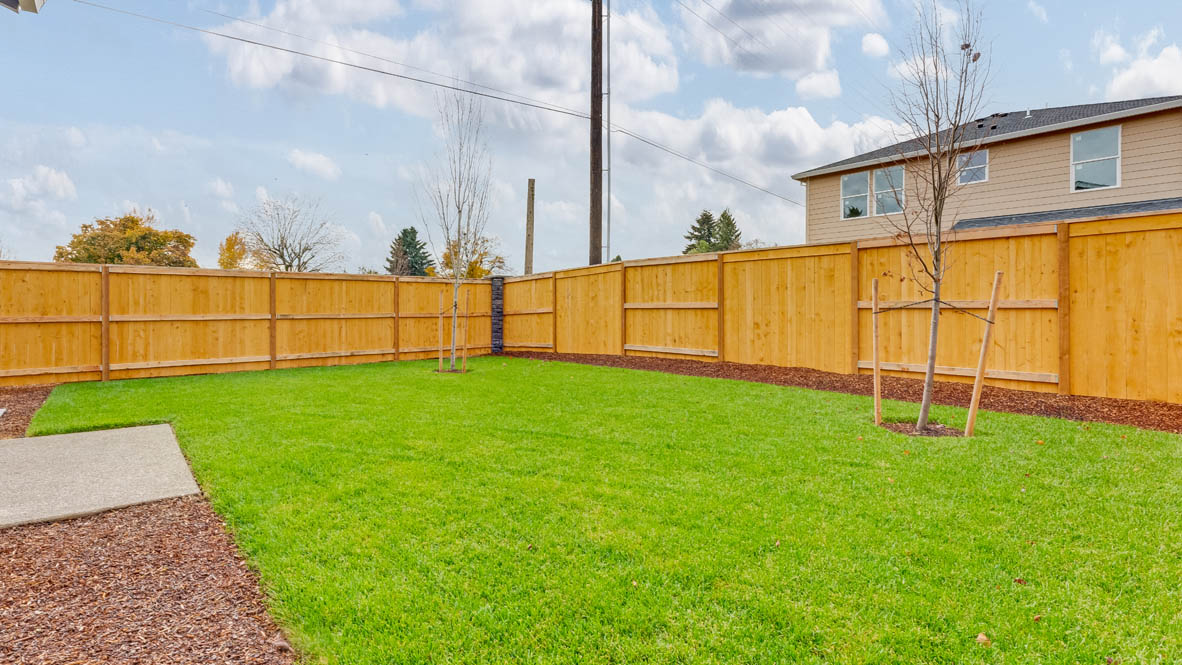 East Park Village backyard