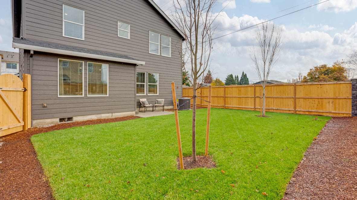 East Park Village backyard