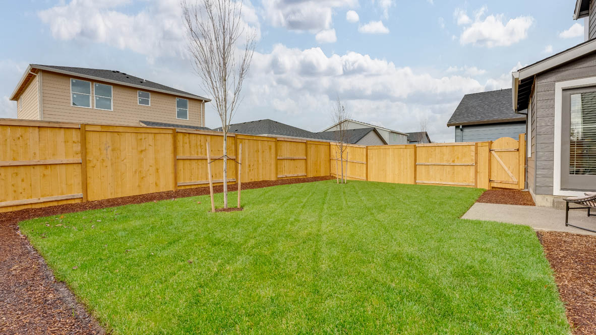 East Park Village backyard