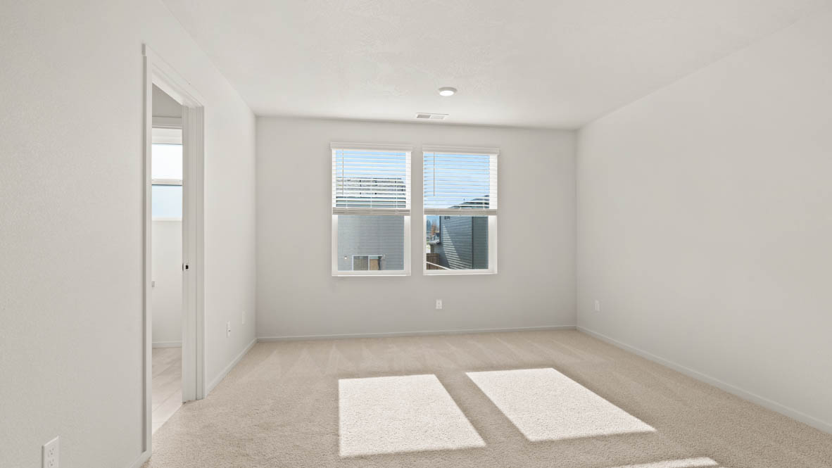 Addysen Park bedroom with carpet, window, and white walls