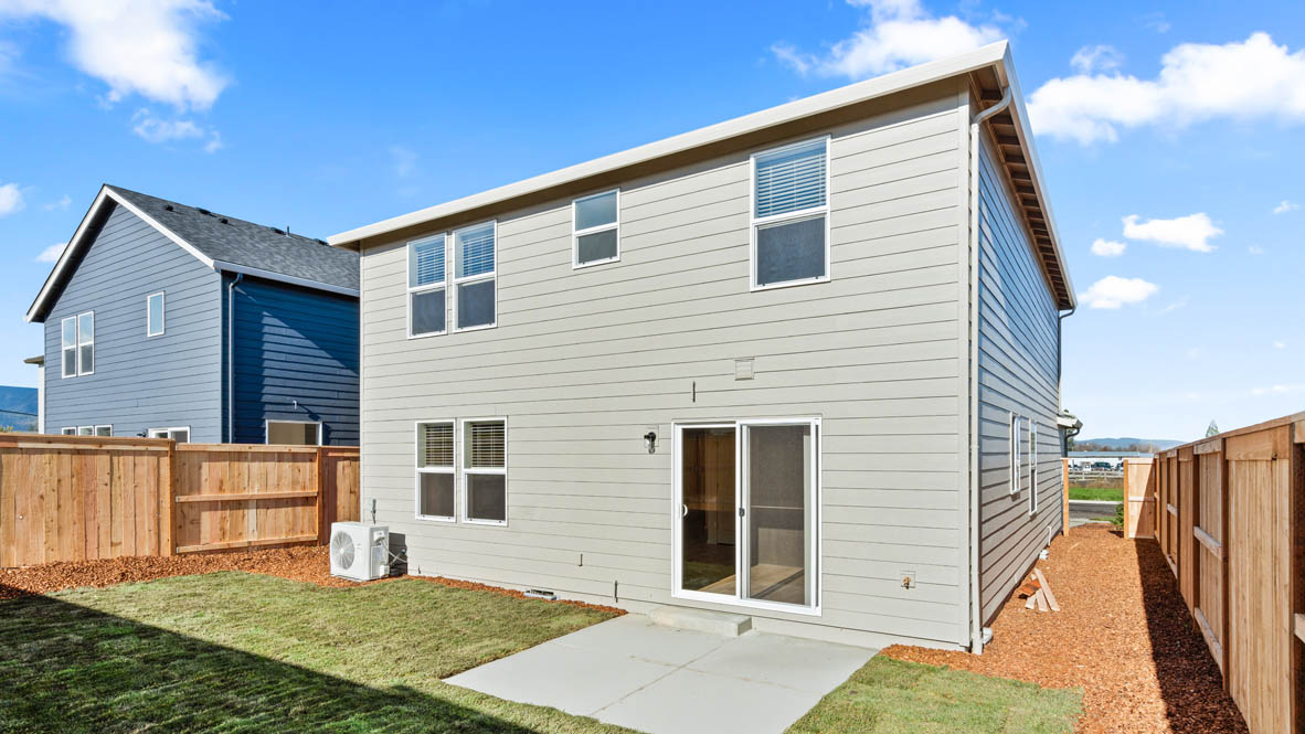 Addysen Park backyard with fencing and patio