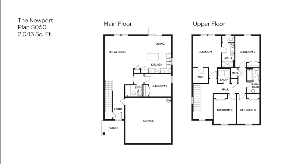 Avery Terrace Newport Plan