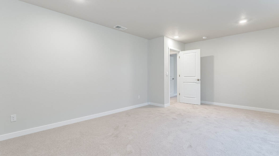 Avery Terrace bonus room with carpet, ceiling lights, and walls