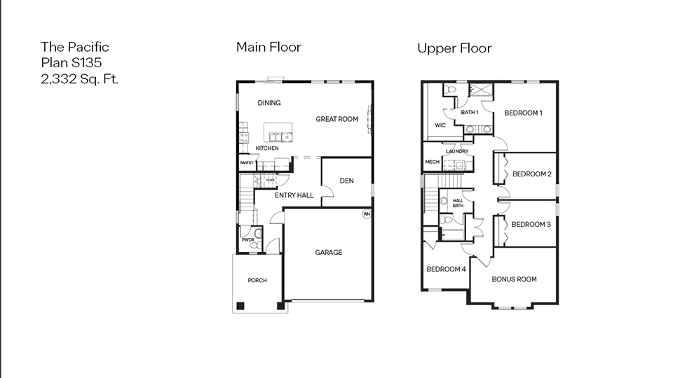 Pacific Floor Plan