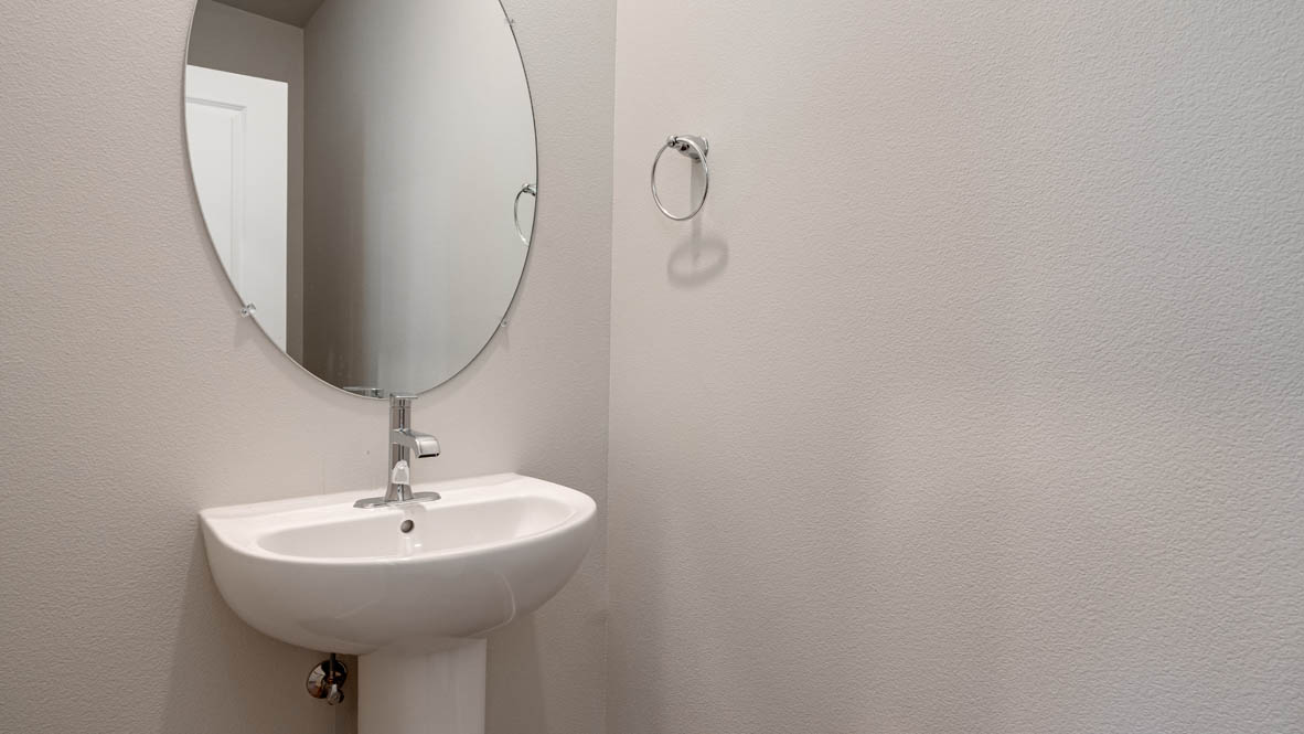 Main floor powder bathroom