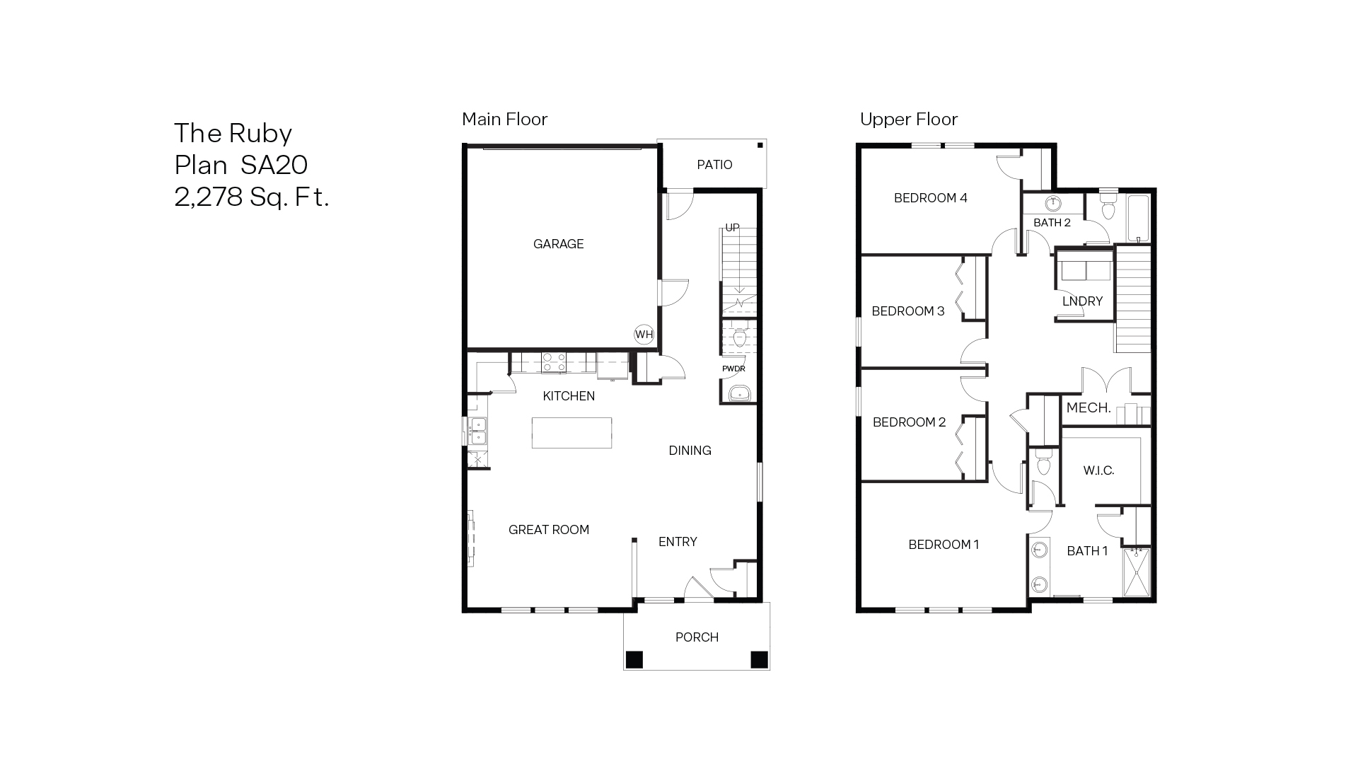 Ruby Floor Plan