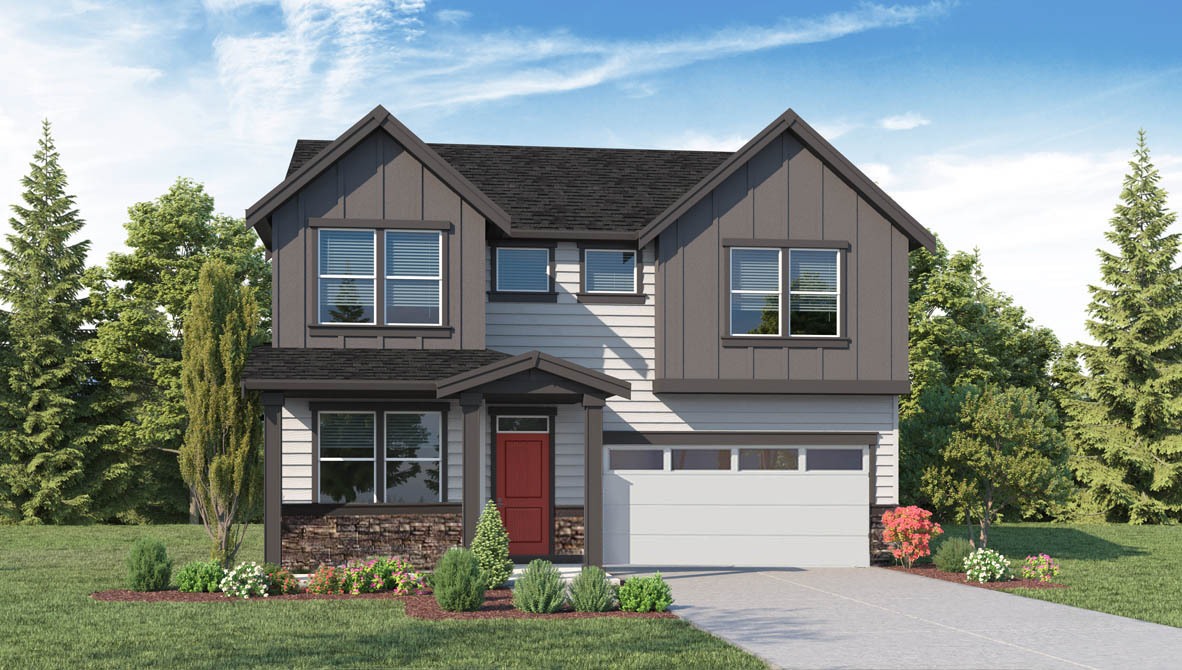 Avery Terrace Elevation F Exterior