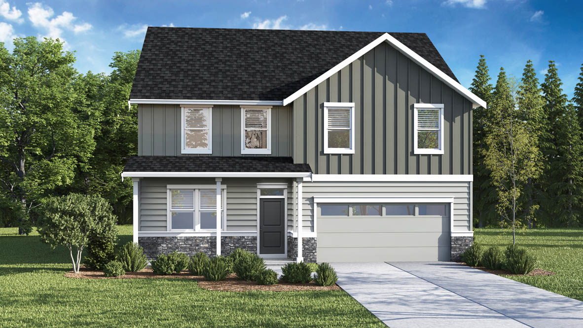 Avery Terrace Galen Exterior Elevation D