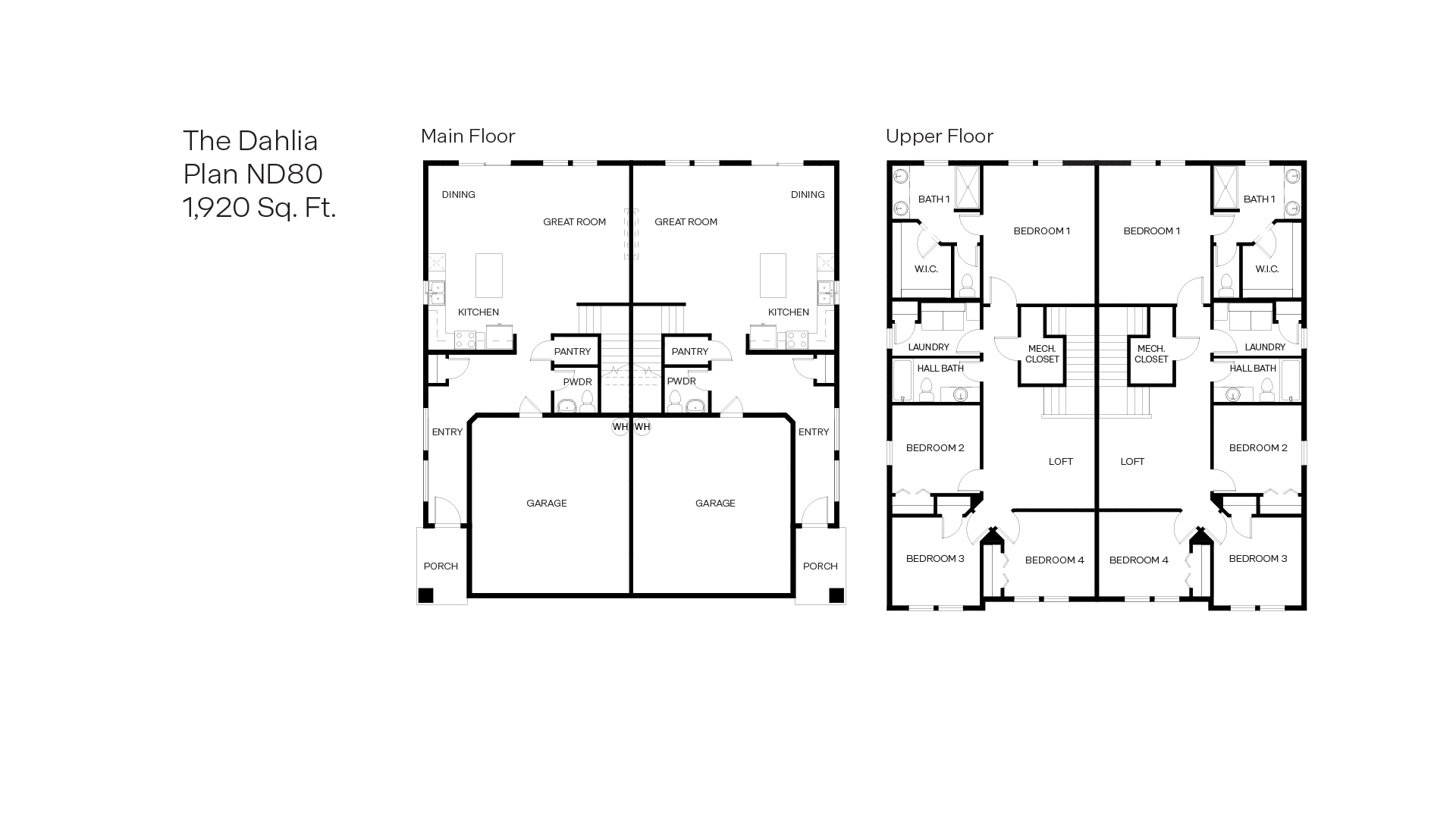 Avery Terrace Dahlia Floor plan