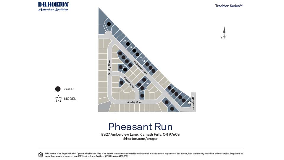 New Homes in Pheasant Run Klamath Falls, OR D.R. Horton