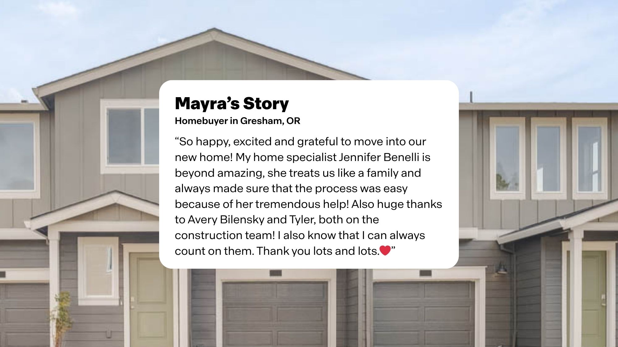 Homebuyer Testimonial Posts Mayra