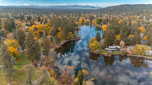Thunder Ridge Bend Community Scenic Drone Photos