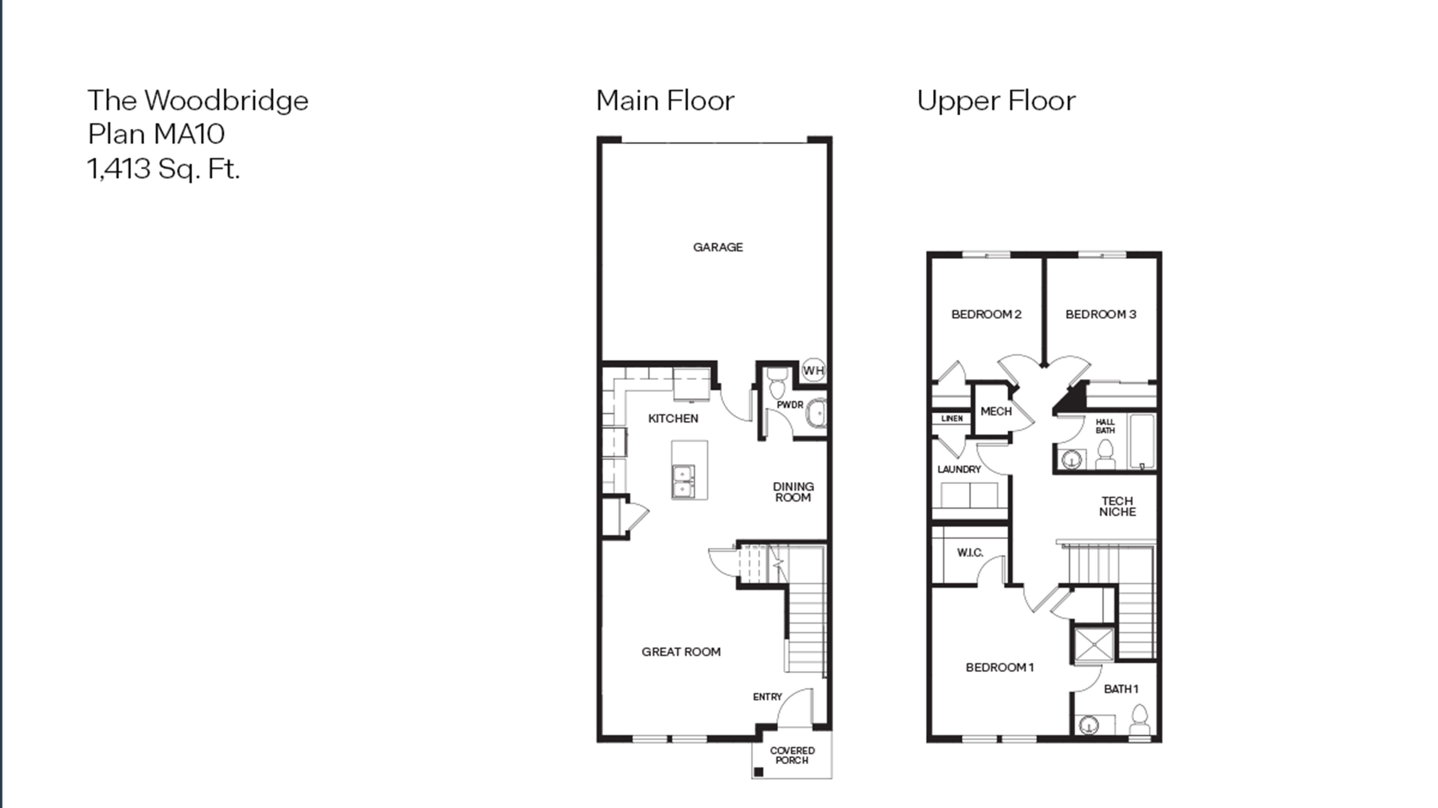 Thunder Ridge Woodbridge MA10 Floor Plan
