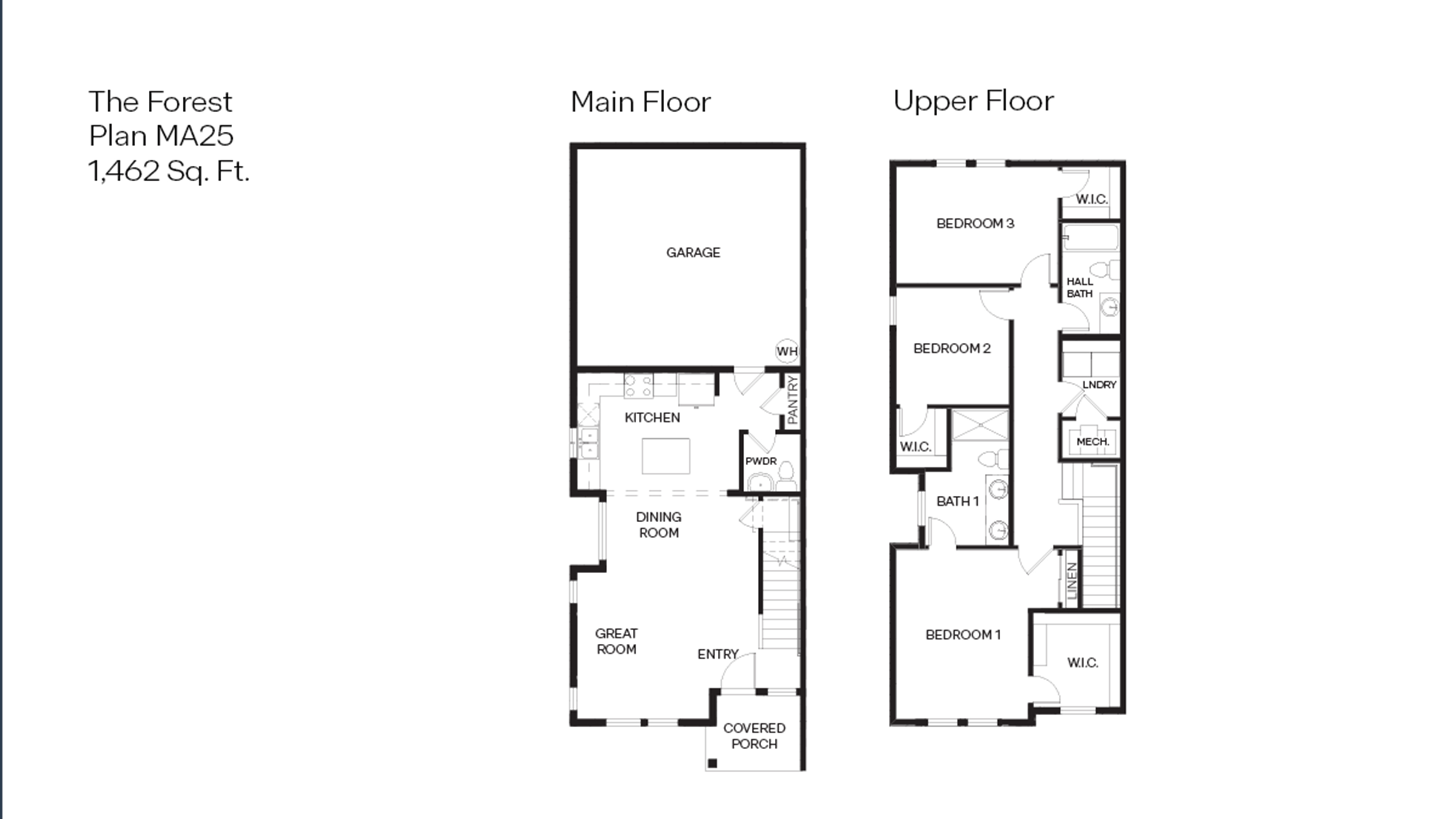 Thunder Ridge Forest MA25 Floor Plan