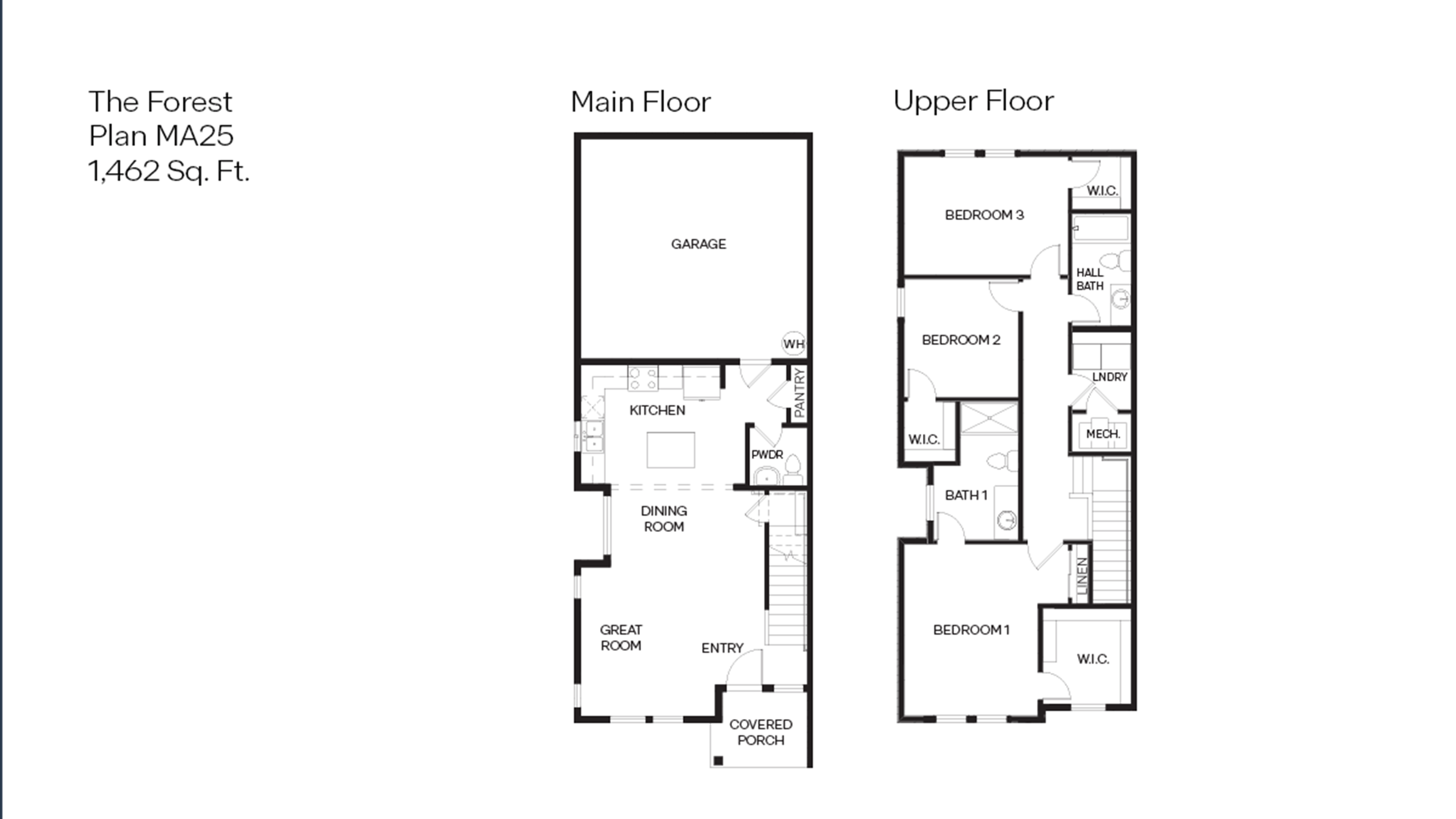 Thunder Ridge Forest MA25 Floor Plan
