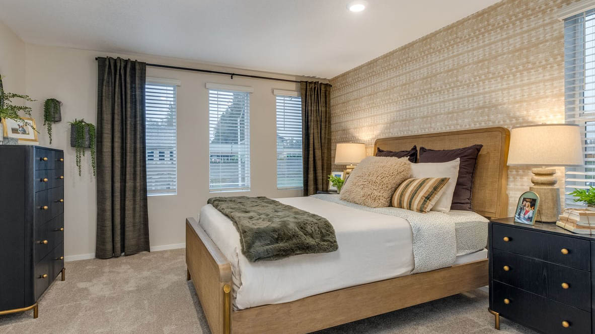 Thunder Ridge Bedroom with a bed and window