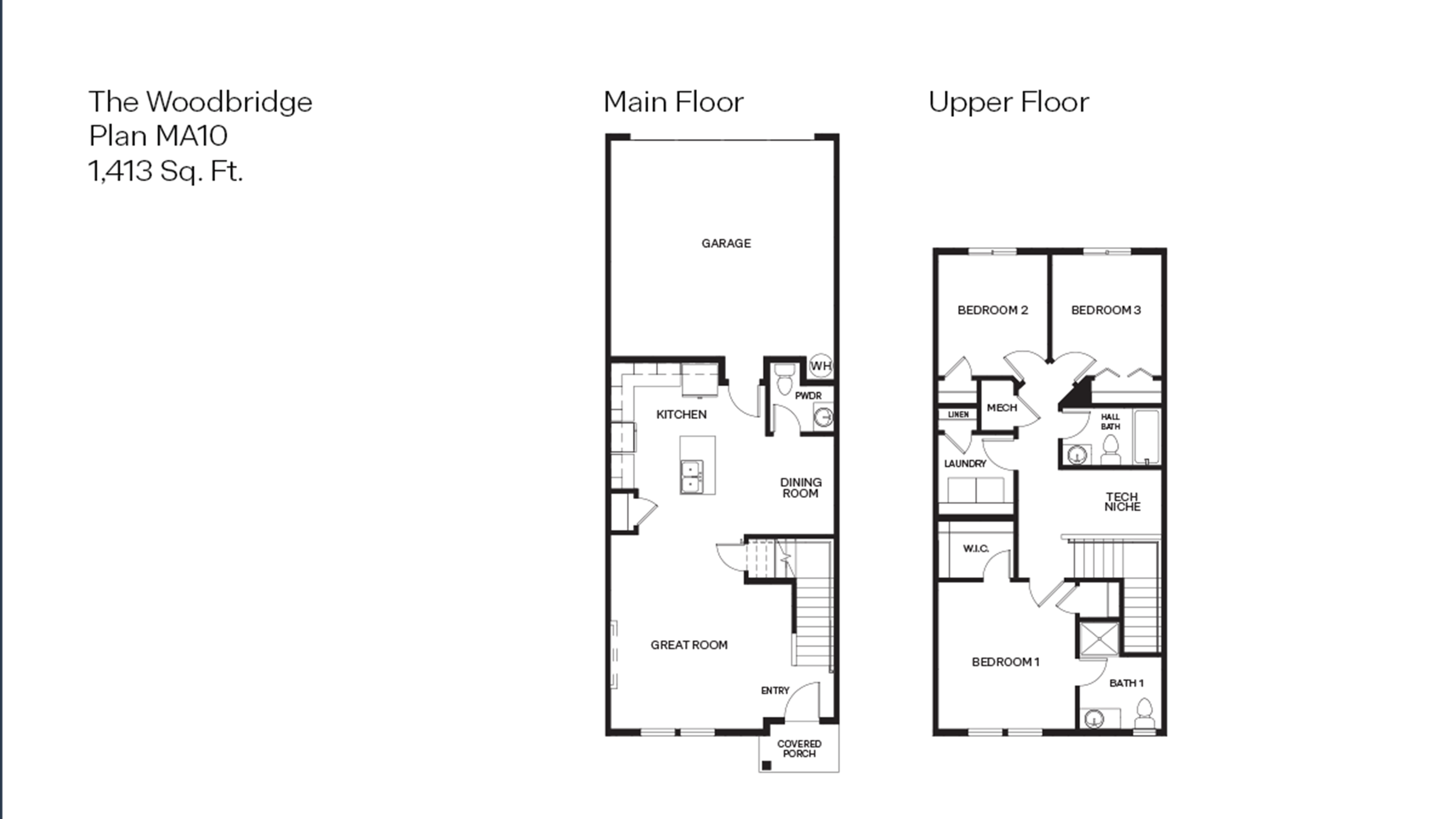 Ponderosa Woodbridge plan