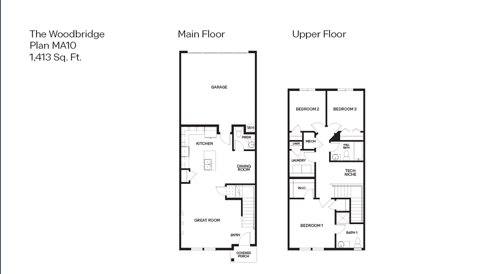 Ponderosa Woodbridge MA10 floor plan
