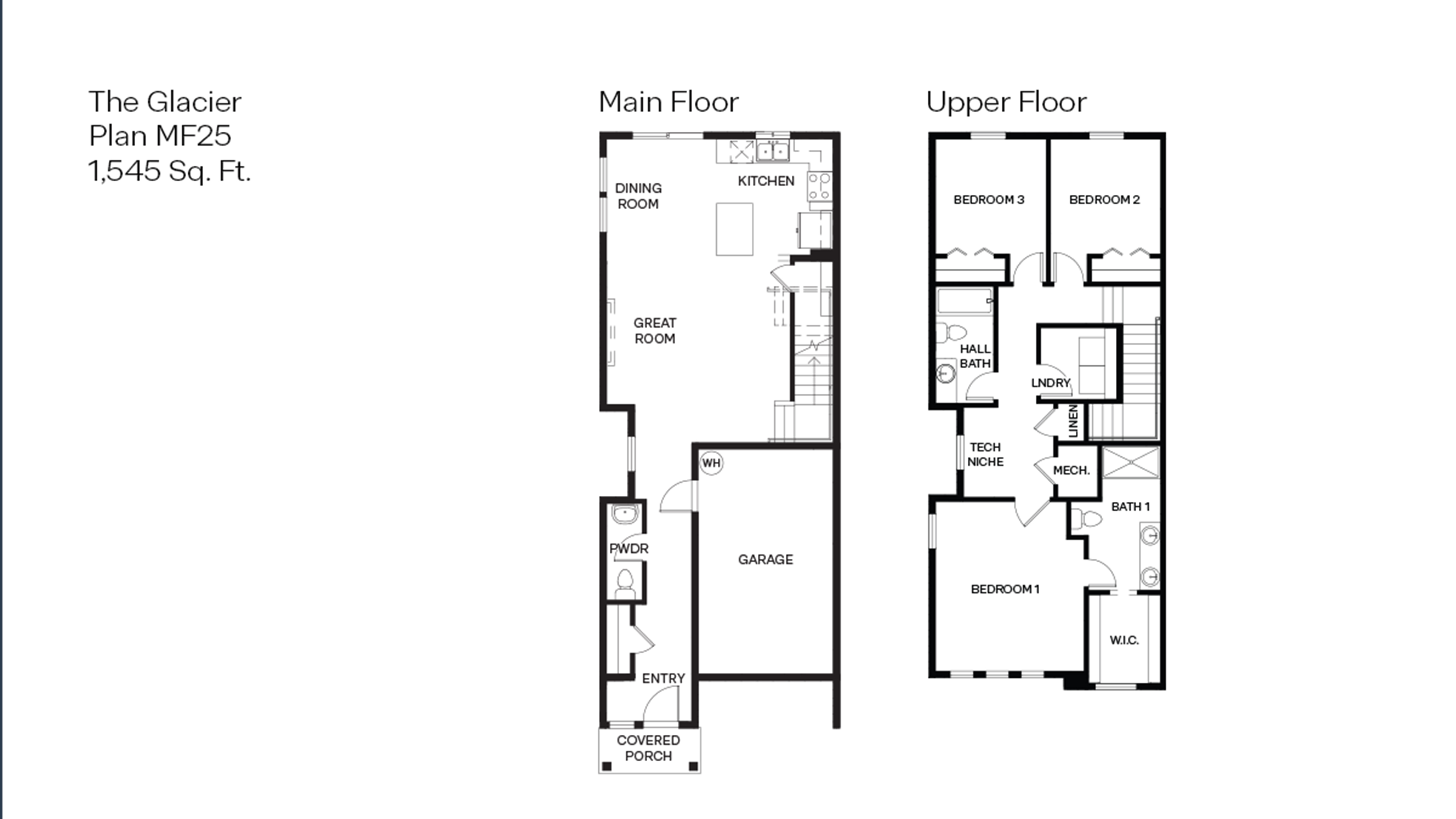 Ponderosa Glacier Floor Plan MF25