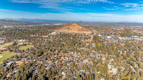 Stevens Ranch Bend Drone Shot