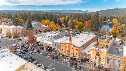 Stevens Ranch Bend Drone Shot