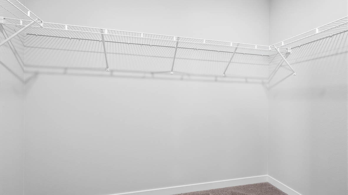 Stevens Ranch walk in closet