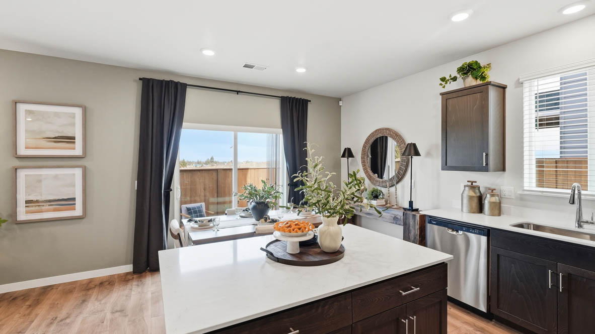 Stevens Ranch kitchen with cabinets and stainless-steel appliances