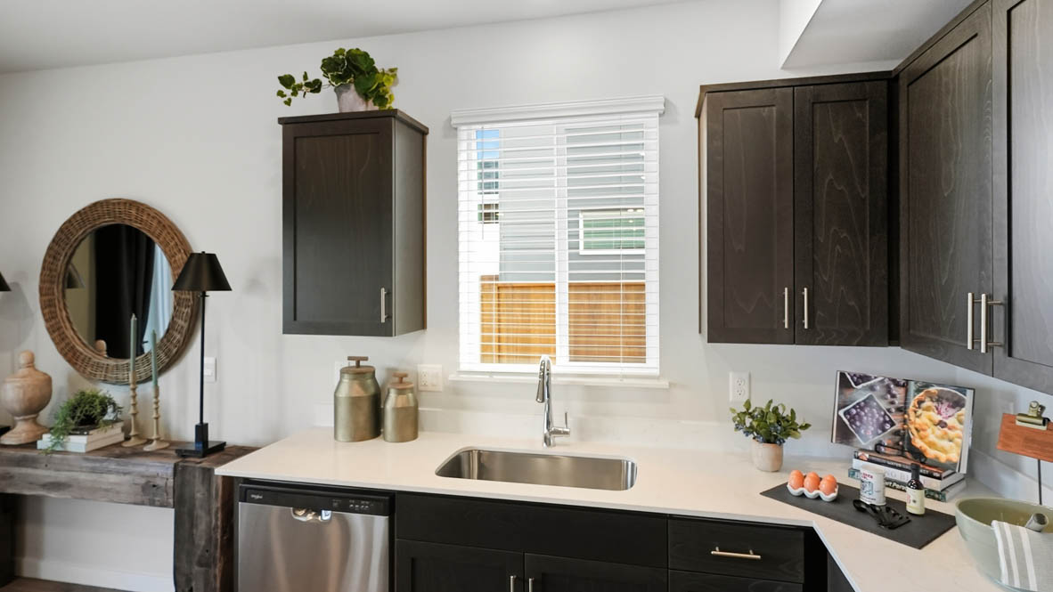 Stevens Ranch kitchen with cabinets and stainless-steel appliances
