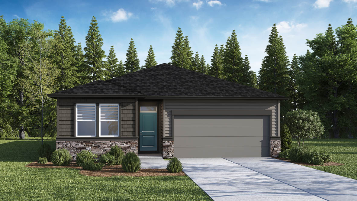 Stevens Ranch WR25 Elevation D Rendering